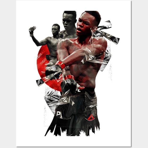 Israel 'Stylebender' Adesanya Wall Art by Fit-Flex